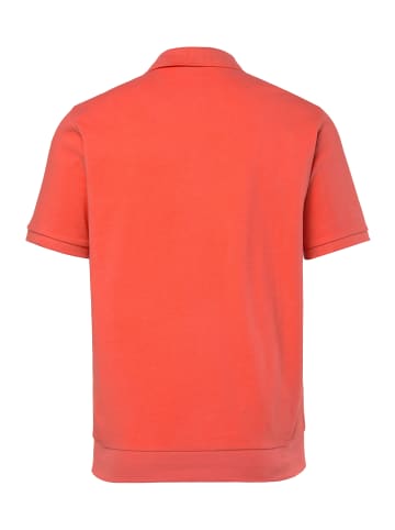 Men Plus Poloshirt in koralle