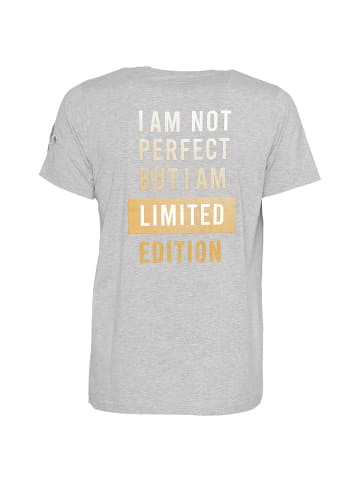 Roberto Geissini Skull Perfekt T-Shirt Grau