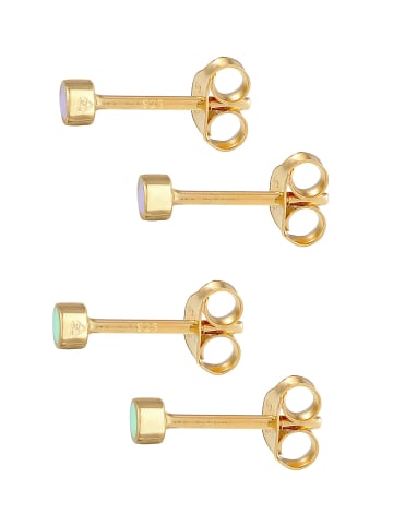 Elli Ohrringe 925 Sterling Silber in Gold