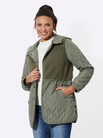 Sieh an! Steppjacke in khaki