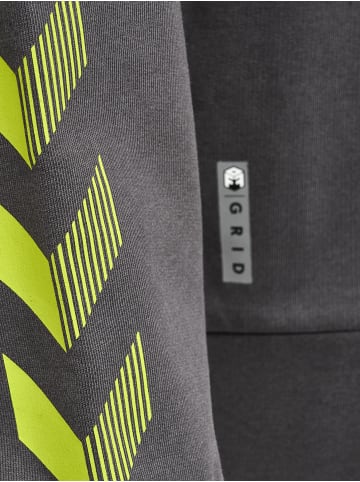 Hummel Sweatshirt Hmloffgrid Cotton Sweatshirt in FORGED IRON/DARK CITRON