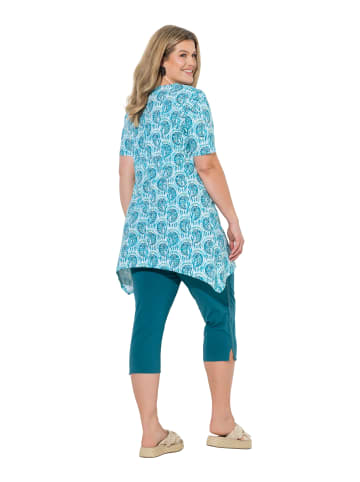 Ulla Popken Longshirt in denimblau