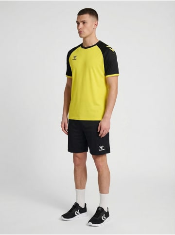 Hummel T-Shirt Raglanärmel Hmlmatch Erwachsene in BLAZING YELLOW/BLACK