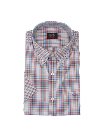 Paul & Shark Cotton Shirt in Bunt karriert