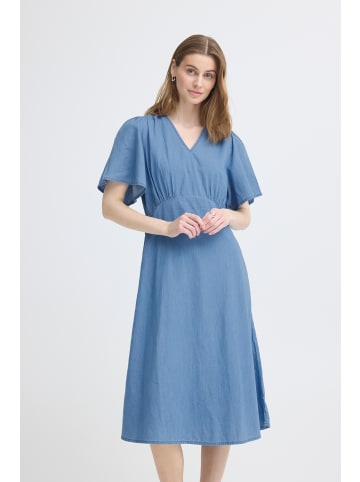 ICHI Denimkleid IHBARCY Regular fit in Light blue