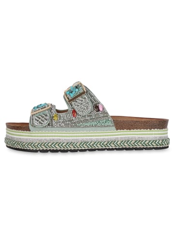 VAN HILL Pantoletten Isabella in Hellgrün