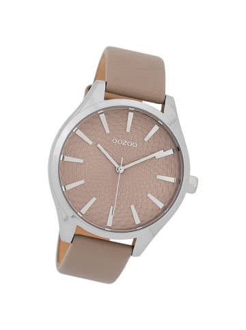 Oozoo Analog-Armbanduhr Oozoo Timepieces braun groß (ca. 42mm)