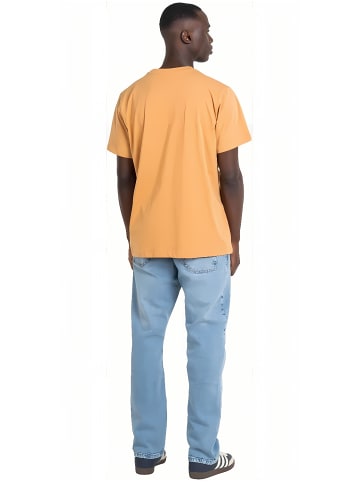 Reell T-Shirt "Staple Logo T-Shirt" in Orange
