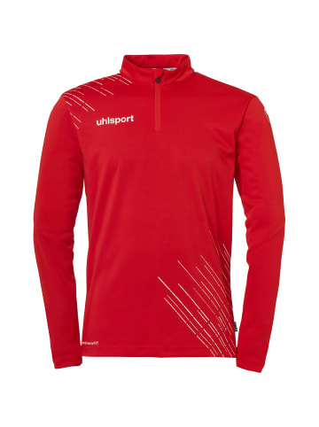 uhlsport  1/4 ZIP TOP SCORE 26 1/4 ZIP TOP Kids in rot/weiß