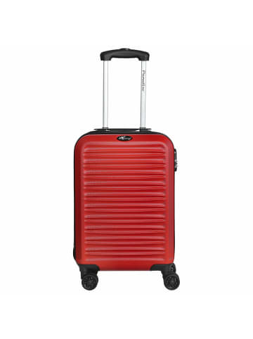 Check.In Paradise by  Havanna 2.0 - 4-Rollen-Kabinentrolley 55 cm (hellgrün) in rot