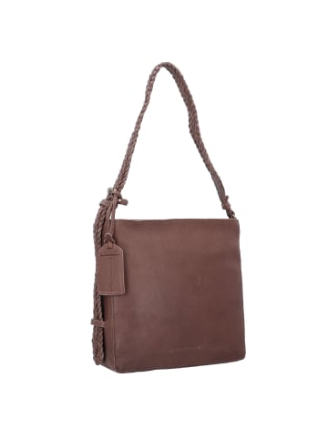 Cowboysbag Foxhill Schultertasche Leder 28 cm in hickory