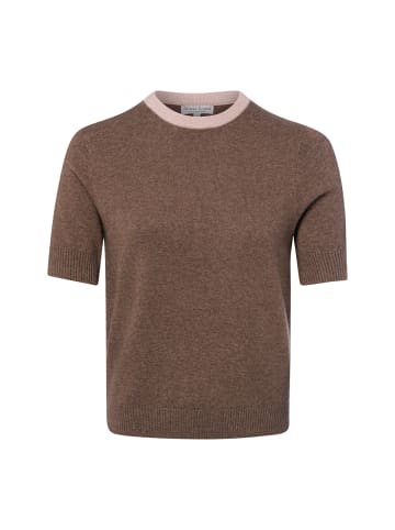 Marie Lund Strickshirt in mocca - 0002