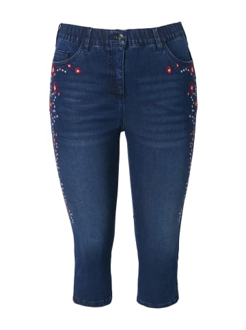 Ulla Popken Hosen in blue denim