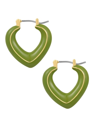 Yokoamii Ohrringe aus Metall-Legierung in gelbgold