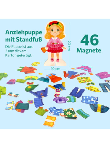 MAGNIKON Magnetische Anziehpuppe Eva die Puppe - ab 3 Jahre