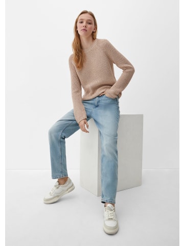 QS Strickpullover in 82W0_sandfarben