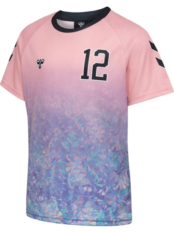 Hummel Shirt "Hmlshimmer T-Shirt S/S" in Pink