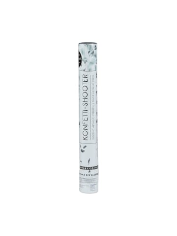 relaxdays 5 x Party Popper in Silber - 40 cm