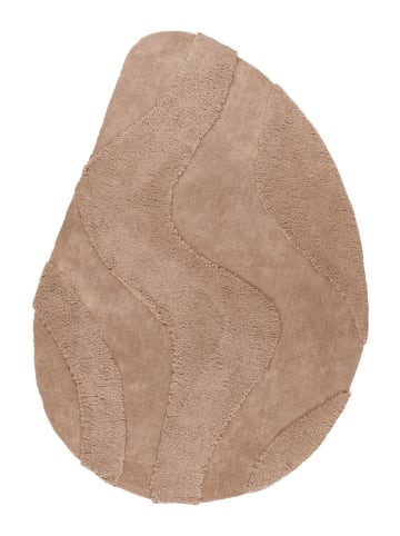 Sonderform Teppich Peggy 225 in Beige