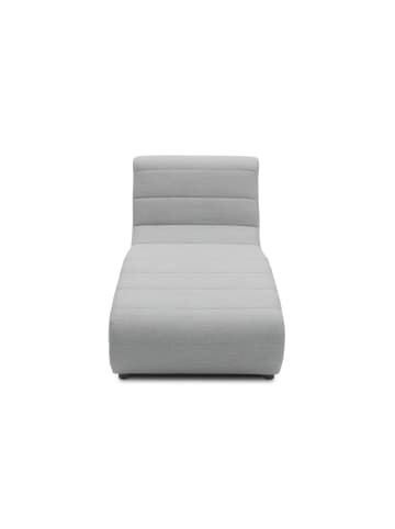 58 aufm Kessel GARTENLOUNGE Longchair Boudicca 73x80x152 mit Outdoorbezug in silber