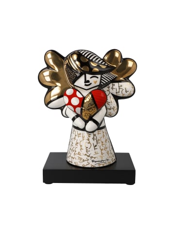 Goebel Figur " Romero Britto Golden Faith " in Bunt