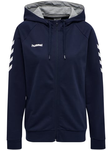 Hummel Hummel Reißverschluss Cotton Hoodie Hmlgo Multisport Damen in MARINE