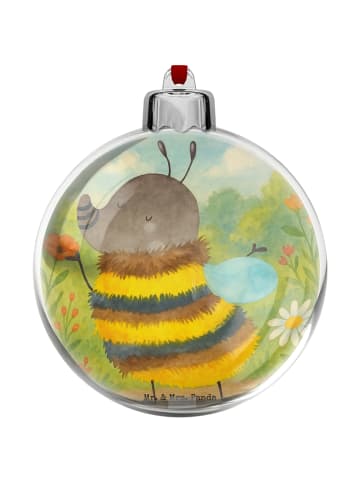 Mr. & Mrs. Panda transparente weihnachtskugel Hummel flauschig D... in Weiß