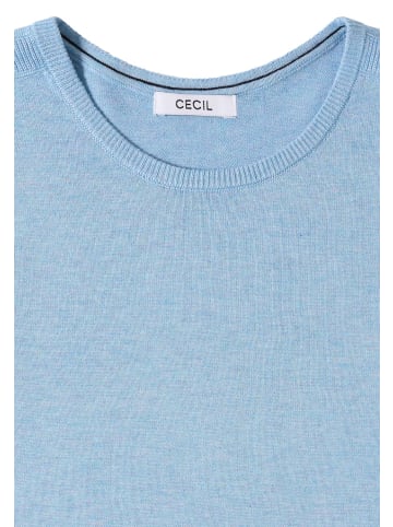 Cecil Basic Pullover in Blau