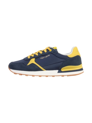 Teddy Smith Leder-Sneaker Blau