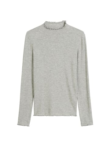 Marc O'Polo DENIM Ripp-Longsleeve slim in Stone Melange