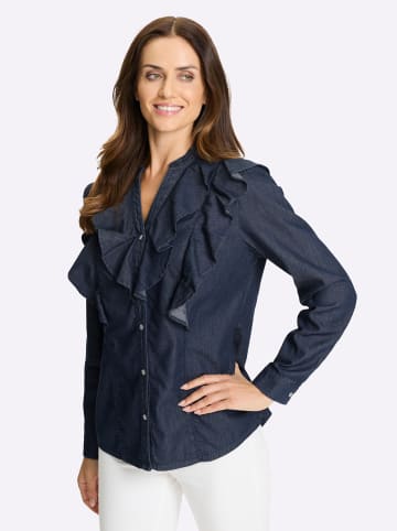 Heine Jeansbluse in dark blue