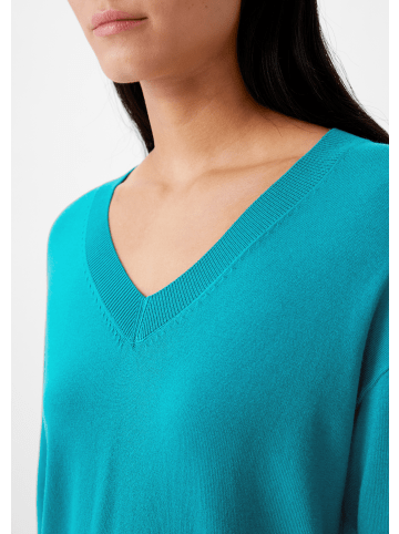 comma Strickpullover langarm in Petrol