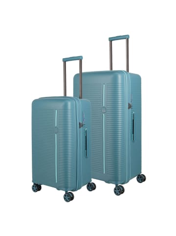 travelite Roomer 4 Rollen Kofferset 2-teilig in aqua