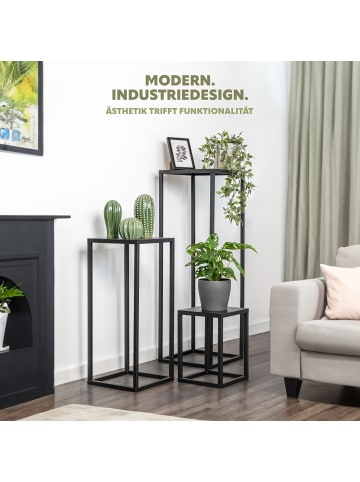 Blumenhocker 3er-Set ca. 30 x 30 x 90 cm (B/T/H)