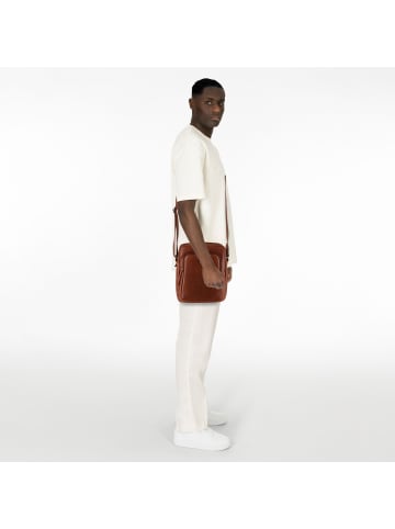 Greenburry Vintage Umhängetasche Leder 20 cm in natur