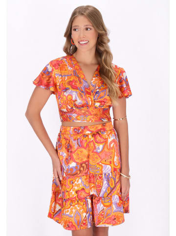 IZIA Women Blouse in orange