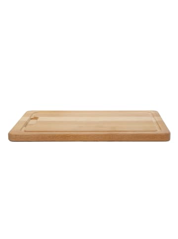 Kesper Schneidebrett aus Buchenholz, rechteckig in Braun, (B) 28 x (H) 2 x (L) 40 cm