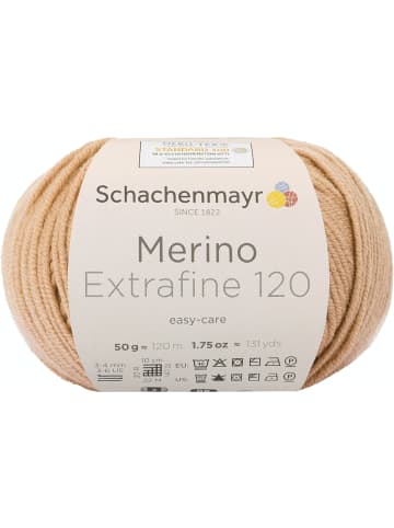 Schachenmayr since 1822 Handstrickgarne Merino Extrafine 120, 50g in Camel