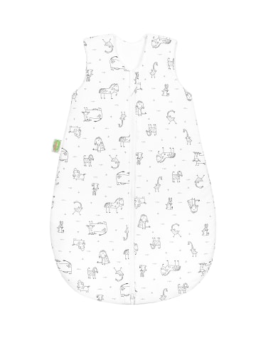 Kinderhaus Blaubär Odenwälder Sommerschlafsack Jersey TOP in Tiere Grau