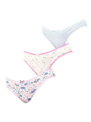 Kisses and Love 3er-Set: Pantys in Multicolored