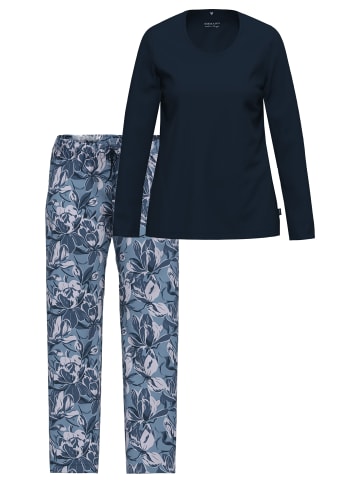 Ammann Schlafanzug Night & Home in Blau