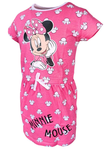 Disney Minnie Mouse Sommerkleid Disney Minnie Mouse mit Glitzer in Pink
