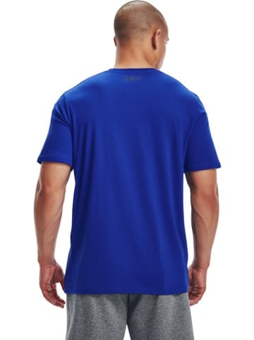 Under Armour T-Shirt "UA Boxed Sportstyle T-Shirt" in Blau