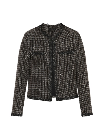faina Women Jacket in black gold