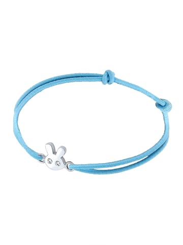 Elli Armband 925 Sterling Silber Hase in Hellblau