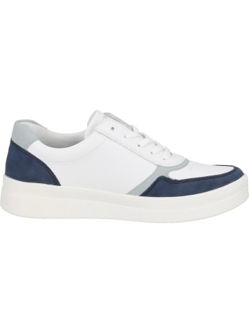 remonte Schnürschuhe in jeans/weiss/bleu/rose/weiss