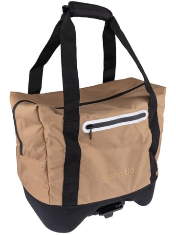 atranvelo System - Gepäckträgertasche "Beat Top Bag" in braun