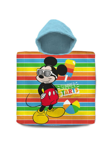 Kids Licensing Poncho Baumwolle Disney Mickey Kinder-Handtuch 3 Jahre