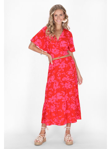 IZIA Top in red pink