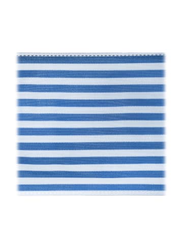 relaxdays Zaunblende in Blau/ Weiß - (B)50 x (H)1,2 m